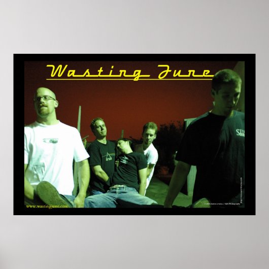 Juni vergeuden poster (Vorne)