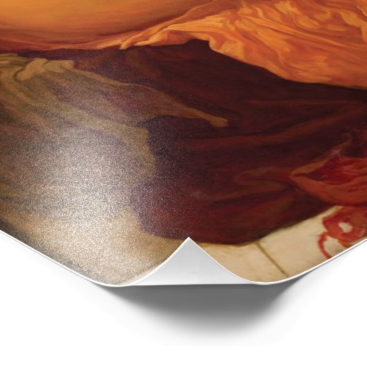 Juni von Frederic Leighton Fotodruck (Ecke)