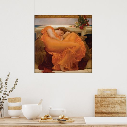 Juni von Frederic Leighton Poster (Küche)