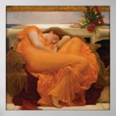 Juni von Frederic Leighton Poster (Vorne)