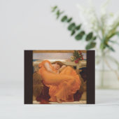 Juni von Frederic Leighton Postkarte (Stehend Vorderseite)