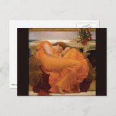 Juni von Frederic Leighton Postkarte (Vorne/Hinten)
