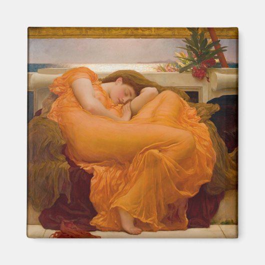 Juni von Frederic Lord Leighton 1830 Magnet (Vorne)