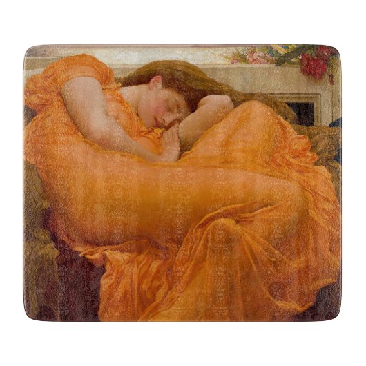 Juni von Sir Frederic Leighton Vintag Schneidebrett (Vorderseite)