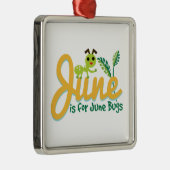 Juni-Wanze Ornament Aus Metall (Rechts)