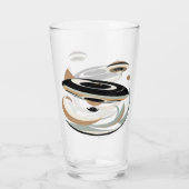 Junior Aquatics Glas Tumbler (Rückseite)