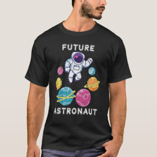 Junior Astronaut Space Science Planets Kids Future T-Shirt