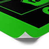 Junior Basketball Spieler Poster (Ecke)