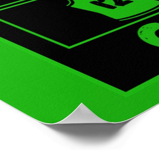 Junior Basketball Spieler Poster (Ecke)