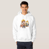 Junior-Bauarbeiter Hoodie (Vorne ganz)