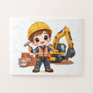 Junior-Baustellen-Team Puzzle