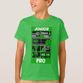 Junior Boy Tennis Player T - Shirt (Vorderseite)