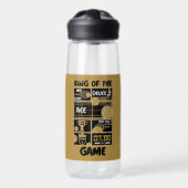 Junior Boys Tennis King of the Game Trinkflasche (Vorne)