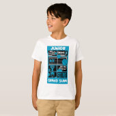 Junior Boys Tennis Player T-Shirt (Vorne ganz)