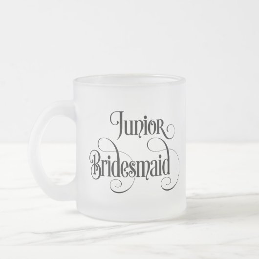 Junior Bridesmaid Mattglastasse (Links)