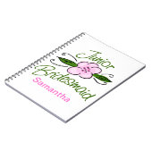 Junior Bridesmaid Notizblock (Linke Seite)