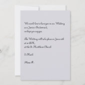 Junior Bridesmaid Request Slate Blue Series (Rückseite)