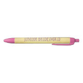 Junior Bridesmaid Souvenir Kugelschreiber (Unterseite)