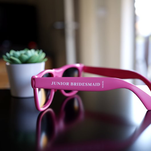 Junior Bridesmaid Wedding Party Gefallen Sonnenbri