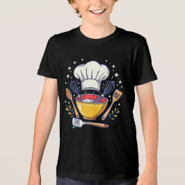 Junior chef bakery cooking club Tri-Blend shirt
