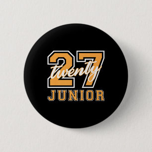Junior Class 2027 Abschluss Zurück zur Schule Oran Button