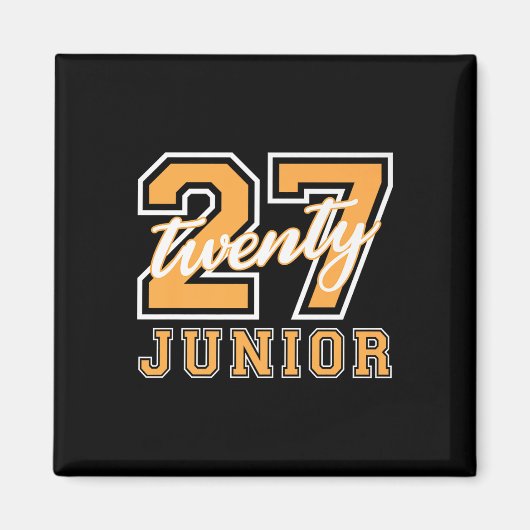 Junior Class 2027 Abschluss Zurück zur Schule Oran Magnet (Vorne)