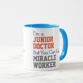 Junior Doctor Miracle Worker Tasse (VorderseiteRechts)