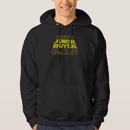 Junior-Einkäufer Space Rückseitendesign Hoodie (Vorderseite)