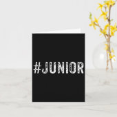 Junior Elfte Klasse Student oder Lehrer Trendy Gi Karte (Gelbe Blume)