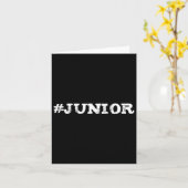Junior Elfte Klasse Student oder Lehrer Trendy Gi Karte (Gelbe Blume)