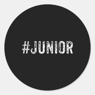 Junior Elfte Student oder Lehrer Trendy Gi Runder Aufkleber