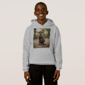 Junior-Erdmännchen-Basketballspieler, Hoodie (Vorne ganz)