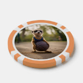 Junior-Erdmännchen-Basketballspieler, Pokerchips (Einzeln)