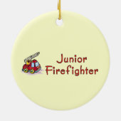 Junior Firefighter Keramikornament (Hinten)