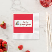 Junior Firefighter Serviette (Beispiel)