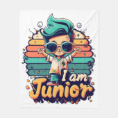 Junior Fleecedecke (Vorderseite)