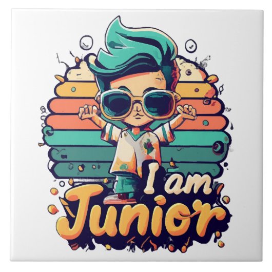 Junior Fliese (Vorderseite)