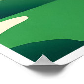 Junior Girls Golf Art Printing Poster (Ecke)