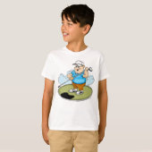 Junior Golf T - Shirt (Vorne ganz)