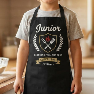 Junior Griller Emblem BBQ-Vater Schürze