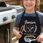 Junior Griller Emblem BBQ-Vater Schürze