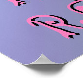 Junior High Rocks - Hearts Blume Poster (Ecke)