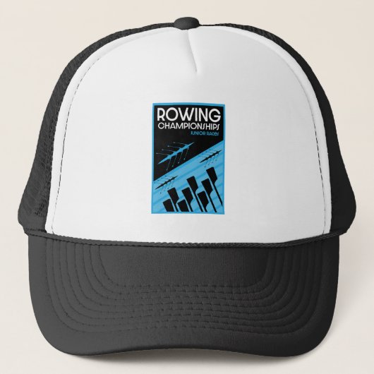 Junior International Rowing Truckerkappe (Vorderseite)