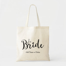 Junior Jr. Bridesmaid Tote Budget Canvas Tote Bag Tragetasche