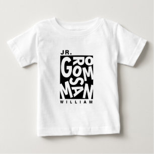 Junior Jr. Trauzeuge, Hochzeitsfeier Baby T-shirt
