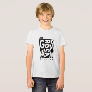 Junior Jr. Trauzeuge, Hochzeitsfeier Tri-Blend Shirt