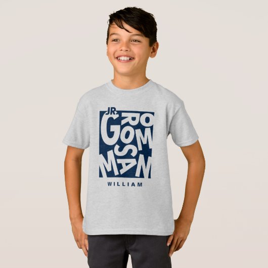 Junior Jr. Trauzeuge Wedding Party Crew T-Shirt (Vorne ganz)