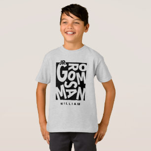 Junior Jr. Trauzeuge Wedding Party Crew T-Shirt
