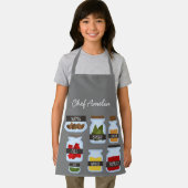 Junior Koch Jar Gewürze farbenfrohe Kinder Schürze (Insitu)