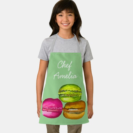 Junior Koch Macarons bunt Schürze (Insitu)